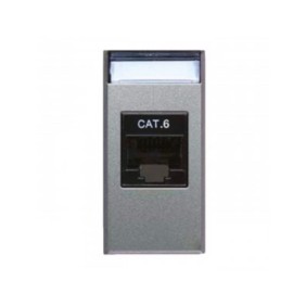 Presa RJ45 UTP Categoria 6 Ave Allumia Sistema 44 442037C6