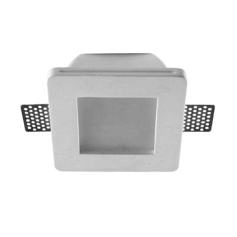 Faretto in gesso quadro ad incasso a scomparsa Astratto 06 Reer MGY0006