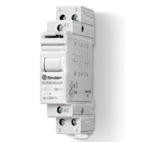 Rele' ad impulsi Modulare 16A  Montaggio su Barra Finder 202482300000