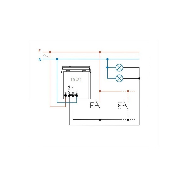 Dimmer Elettronico Connesso Bluetooth  Yesly Bianco Finder 15718230B200