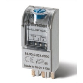 Modulo temporizzatore bifunzione Finder 863000240000