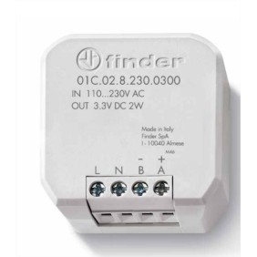 Alimentatore per termostato Bliss 1C.91 Finder 01C0282300300