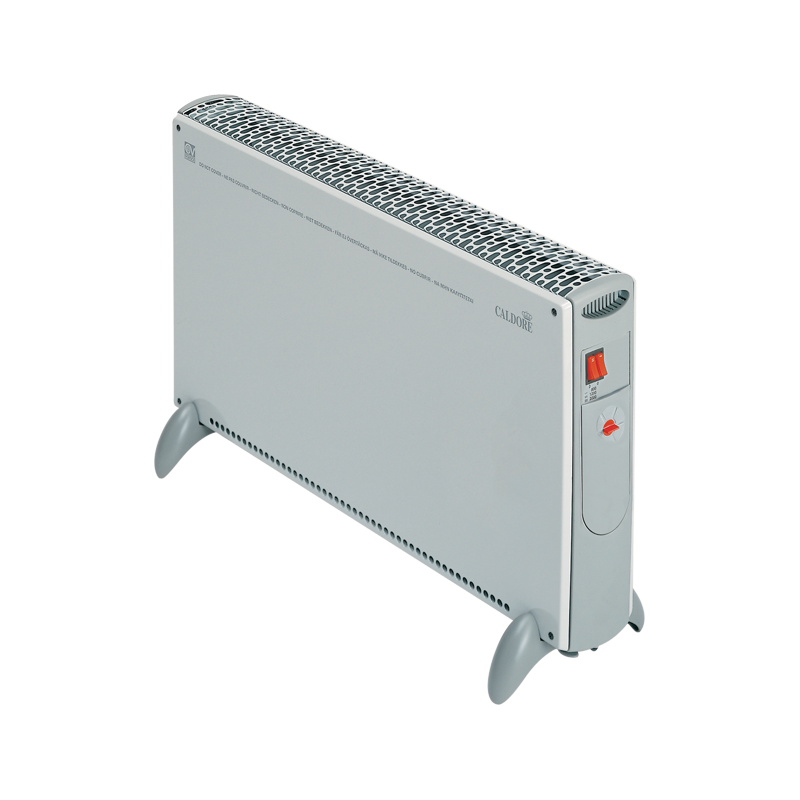 Termoconvertitore in acciaio grigio 3 potenze Caldore Vortice 0000070201