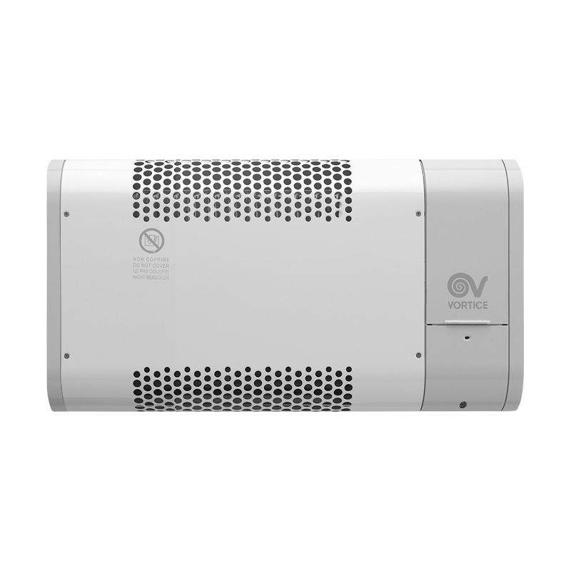 Termoconvettore miniaturizzato 600W con termostato Microrapid 600-V0 Vortice 0000070602
