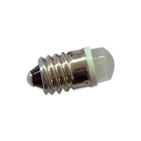 Lampada a led 230V E10 10x22 mm colore bianco Ave S44 0230LDW/E10