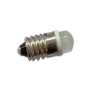 Lampada a led 230V E10 10x22 mm colore bianco Ave S44 0230LDW/E10