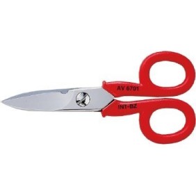 Forbici per elettricisti diritte Intercable AV6701