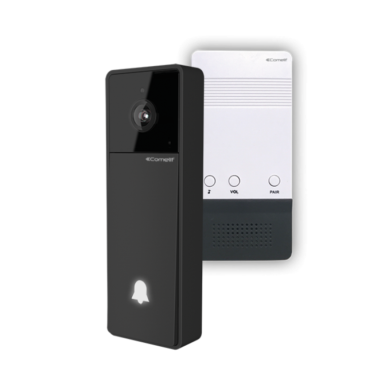 Kit Visto wifi con alimentatore e campana Comelit KITVISTO/C