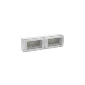 Contenitore stagno autoportante Ave RAL 7035 Sistema 45 8(4+4) 45ST08OR