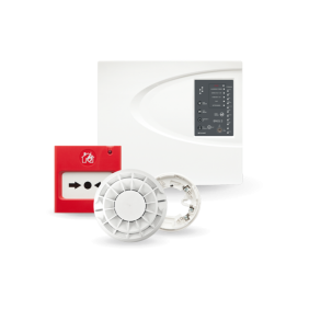 Kit antincendio con centrale convenzionale 4 zone Comelit 43KIT104