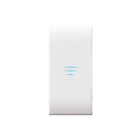 Pulsante a sfioro Ave Domus Sistema 44 con led frontale 441005S