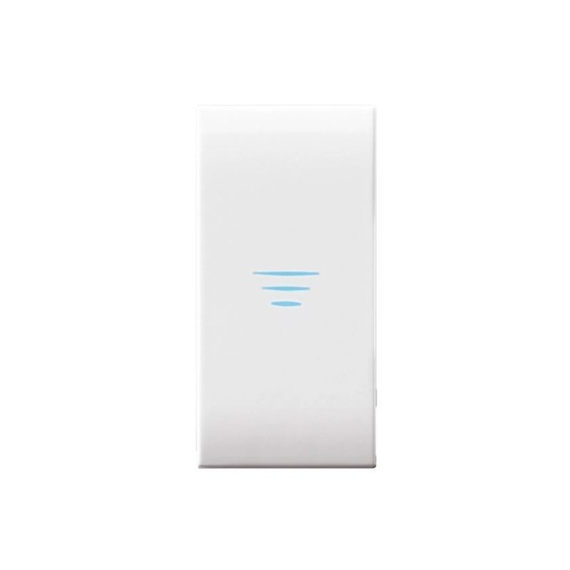 Pulsante a sfioro Ave Domus Sistema 44 con led frontale 441005S