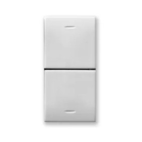 Doppio pulsante senza frecce non interbloccato Ave Domus 441056