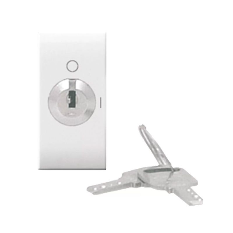 Interruttore Bipolare a Chiave Ave Domus 10A 1 modulo 441071