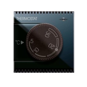 ermostato elettronico a manopola 230V 2 moduli Ave Life 442085