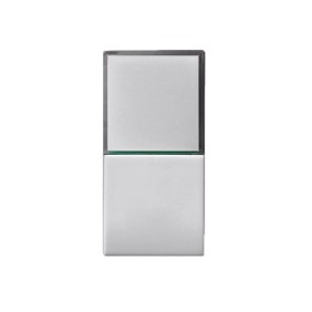 Spia di segnalazione con diffusore trasparente - fornita con etichette intercambiabili 1 modulo ave S44 442037TR