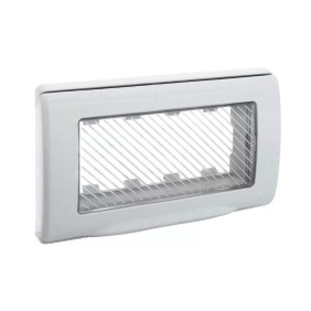 Placca stagna 4 Moduli con sportello Ave Sistema 45 45SP44