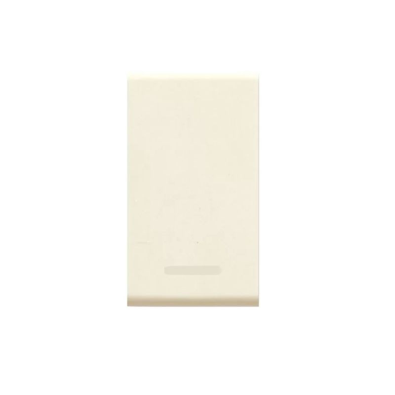 Pulsante Ave Blanc unipolare con meccanismo soft 45905