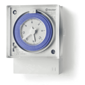 OROLOGIO TIMER GIORNALIERO DA PARETE MECCANICO FINDER 12318230