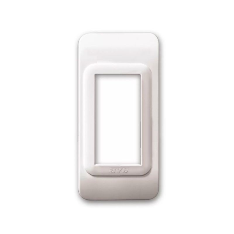 PLACCA BIANCA SISTEMA 44 PER SUPPORTO 44A01 AVE 44PF1B