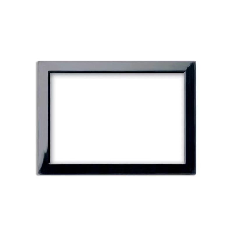 Cornicetta di ricambio 3 Moduli  Grigio Scuro Lucido per placche Personal-Zama Sistema 44 AVE