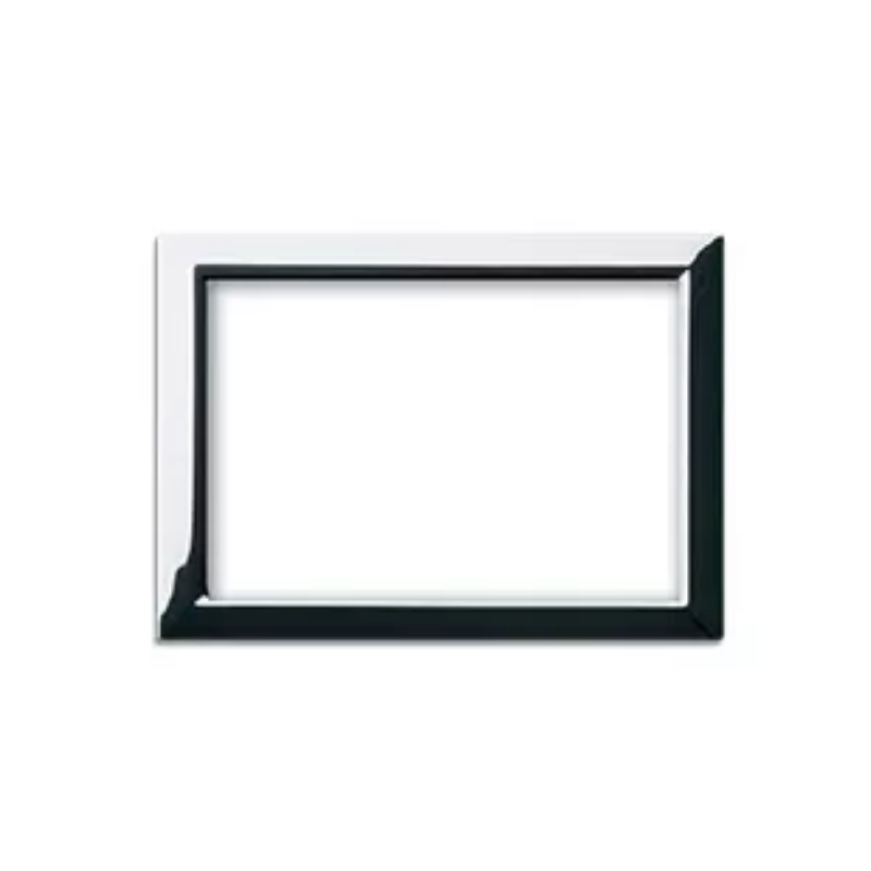 Cornicetta di ricambio 3 Moduli  colore Cromo Lucido per placche Personal-Zama Sistema 44 AVE