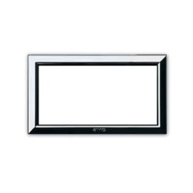 Cornicetta di ricambio 4 Moduli Cromo Lucido per placche Personal e Zama Sistema 44 AVE