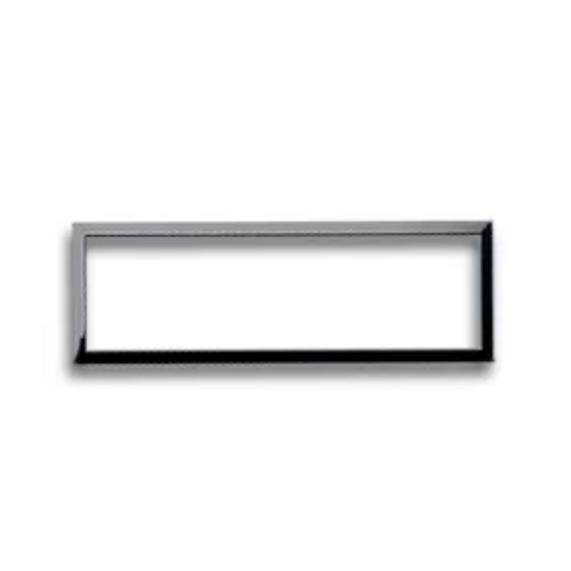 Cornicetta di ricambio 7 Moduli Grigio Scuro Lucido per placche Personal e Zama Sistema 44 AVE