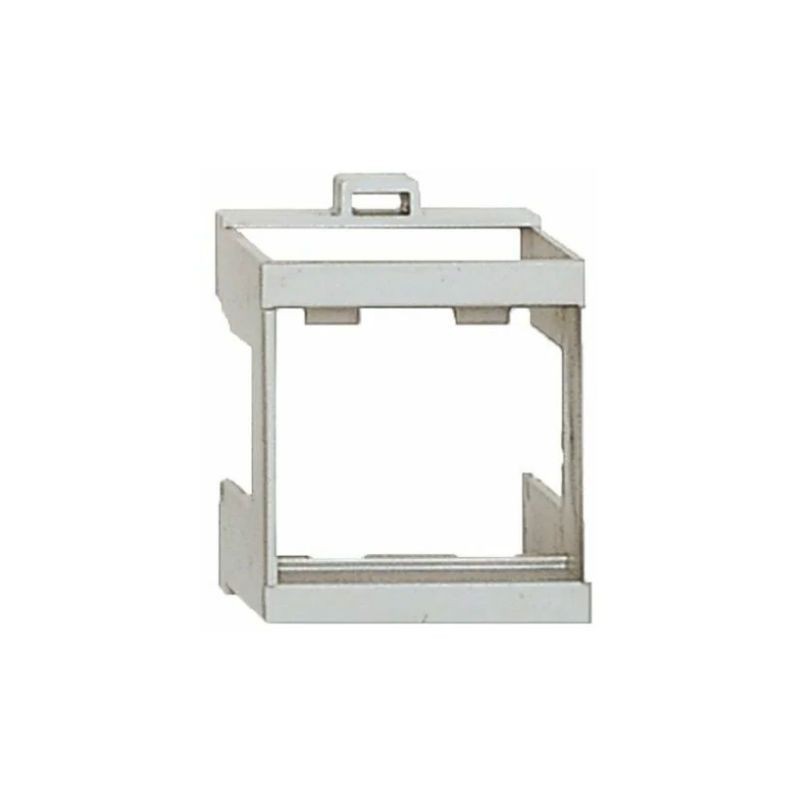 Supporto Ave Sistema 45 per installazione di 2 frutti su barra din. 53.45/2