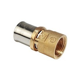 Raccordo diritto filettato femmina da 1 1/4" a 40 x 3,5 Giacomini RM109Y066