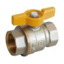 Valvola a sfera Femmina-Femmina 3/4" per gas Giacomini R731GAX004