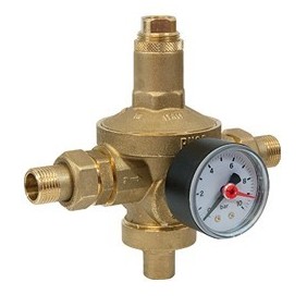 Riduttore di pressione con manometro 3/4" Pollice Giacomini R153MY104