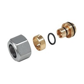 Adattatore per tubi in plastica o multistrato 16 x 16x2 Giacomini R179MX014