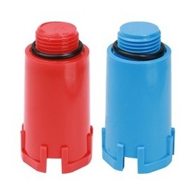 Tappo Rosso di chiusura per collaudo impianti Giacomini H163Y023