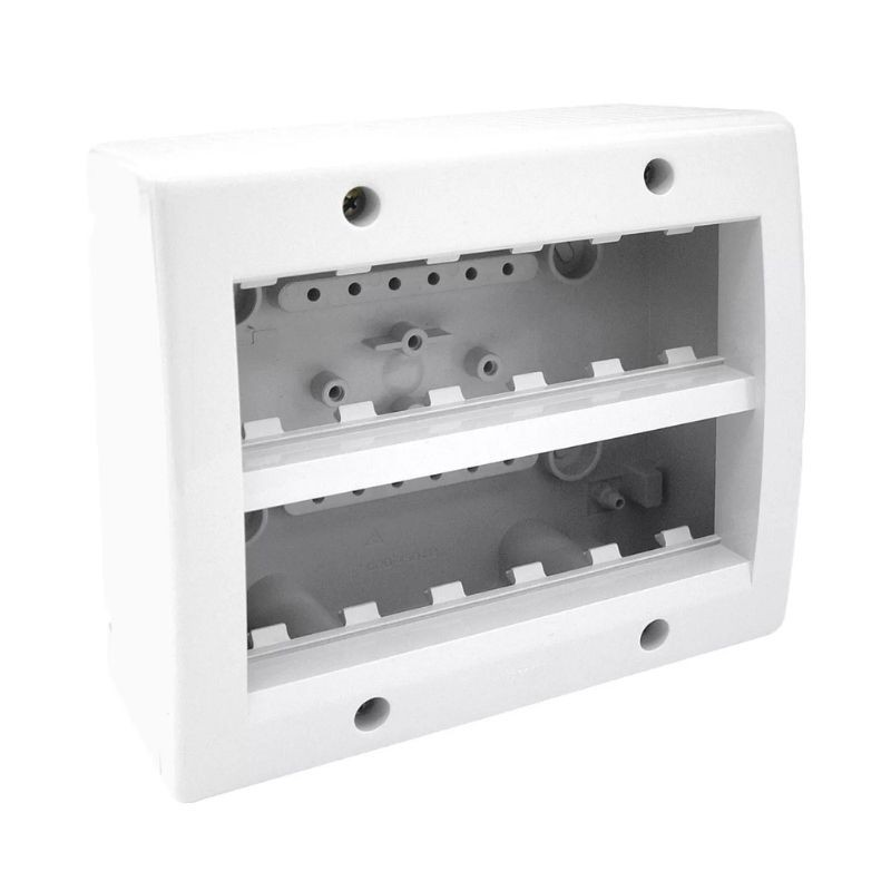 Contenitore autoportante Ave Ral 9016 IP40 Sistema 45 12 (6+6) posti 45Q412B