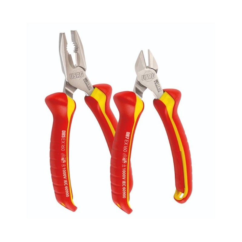 Pinza universale e tronchese a tagliante diagonale isolate USAG U00850120