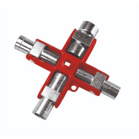 Chiave a croce universale per armadi e impianti tecnici USAG U07670001