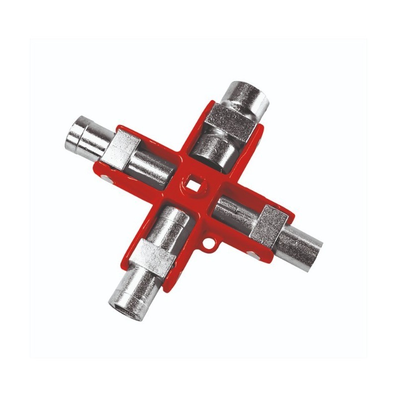 Chiave a croce universale per armadi e impianti tecnici USAG U07670001