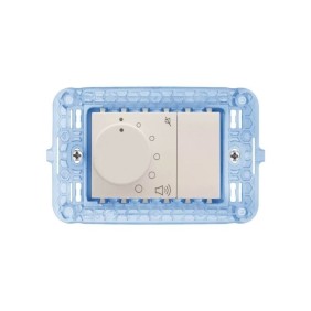 Regolatore di volume stereo Ave per Sistema 44 Bianco 441DS02