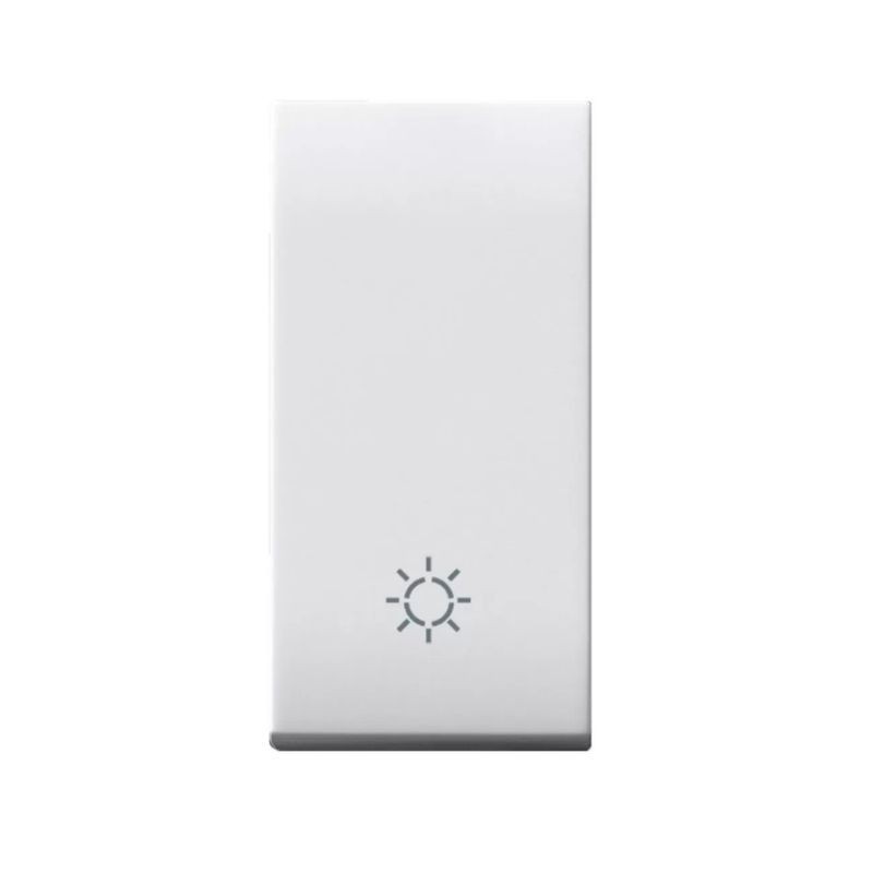 Tasto simbolo lampada illuminabile Ave Domus 441TLP