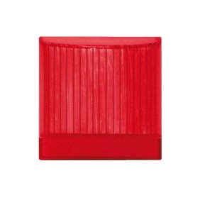 Spia di segnalazione sporgente con diffusore rosso 2 moduli Ave S44 442076