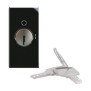 Pulsante a chiave 2P NA 10A codifica casuale 1 modulo ave life 442075