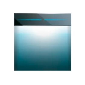 Lampada segnagradino 12/230V led colore bianco ad alta efficienza 2 moduli ave life 442070W/2