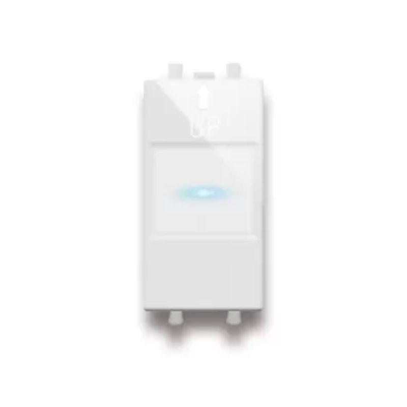 Interruttore Touch 12V Rele NA 2A a scomparsa 1 modulo Ave Touch 442TC01/12V