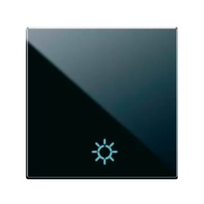 Tasto intercambiabile simbolo LAMPADA illuminabile 2 moduli Ave Life 442TLP/2