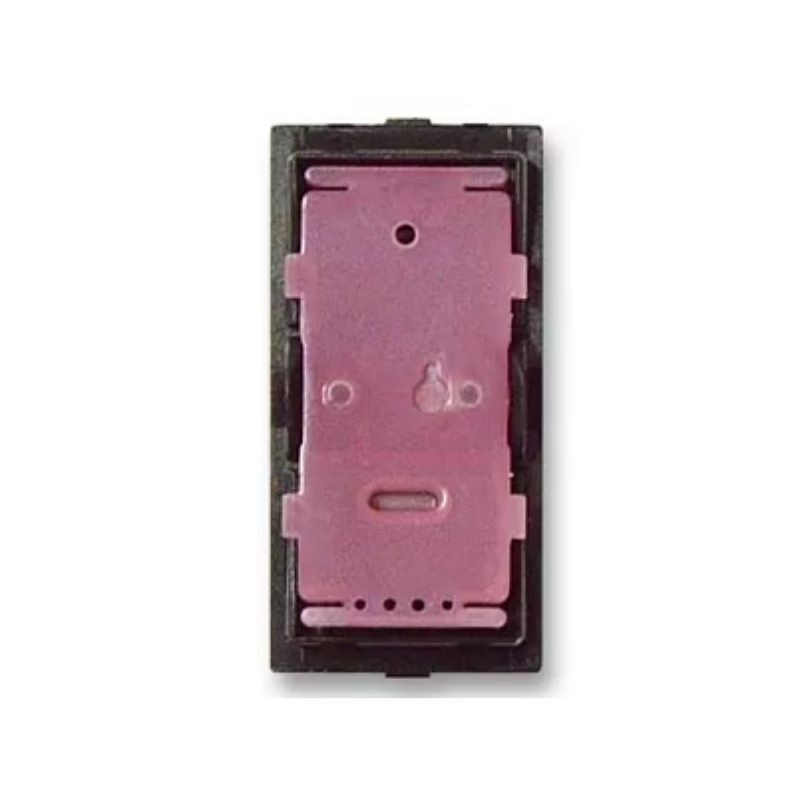 Corpo pulsante 1P illuminabile da completare con tasto 1 o 2 moduli - 1 modulo Ave Life 442005ST