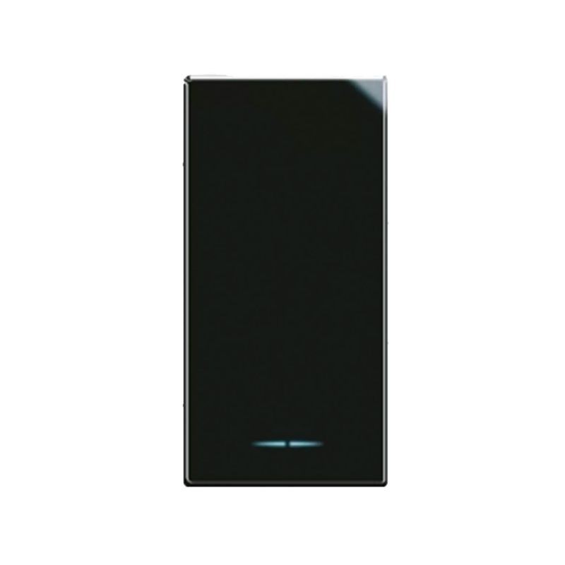 Pulsante 1P NA+NC 10A illuminabile 1 modulo Ave Life 442025