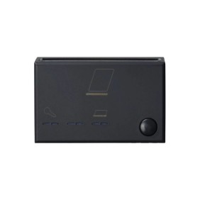 Interruttore temporizzato con card verticale 3 moduli Ave Life Touch 442GA33