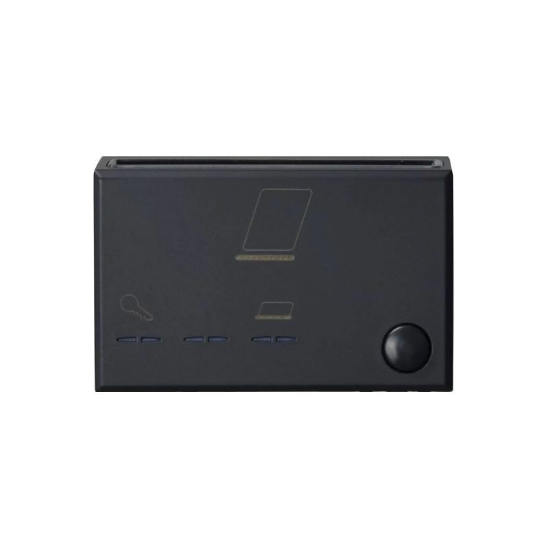 Interruttore temporizzato con card verticale 3 moduli Ave Life Touch 442GA33