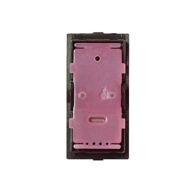 Corpo interruttore 1P illuminabile da completare con tasto 1 o 2 moduli - 1 modulo Ave Life 442001ST